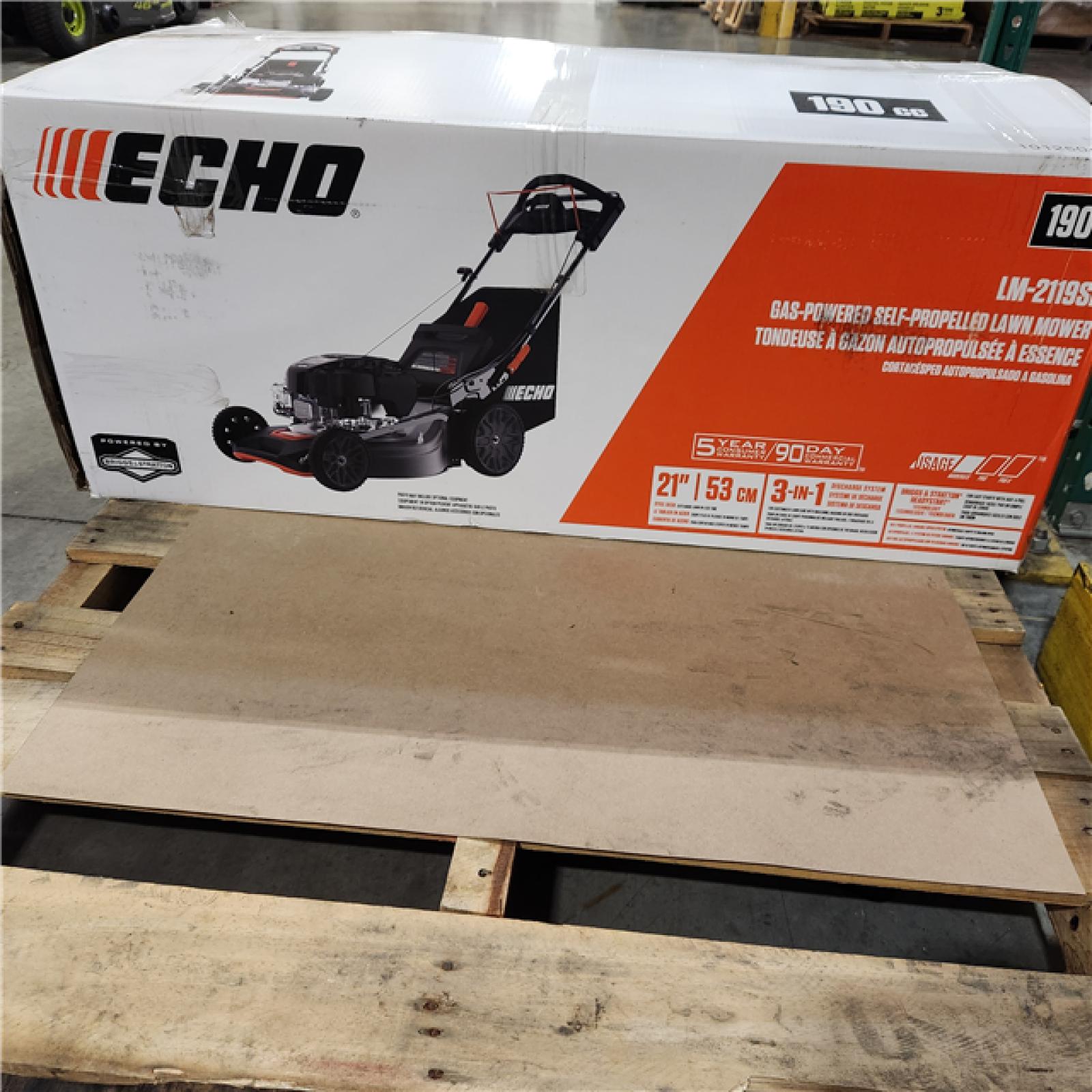 Dallas Location - As-Is ECHO 21 in. 190 cc Gas Lawn Mower