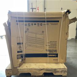 DALLAS LOCATION- AS-IS HUSKY 46 in. W x 18 in. D 9-Drawer Mobile Workbench Cabinet Gloss Black/Woodtop