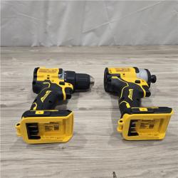 AS-IS Dewalt DCK225D2 20V MAX ATOMIC Cordless Drill Driver and Impact Driver Combo Kit