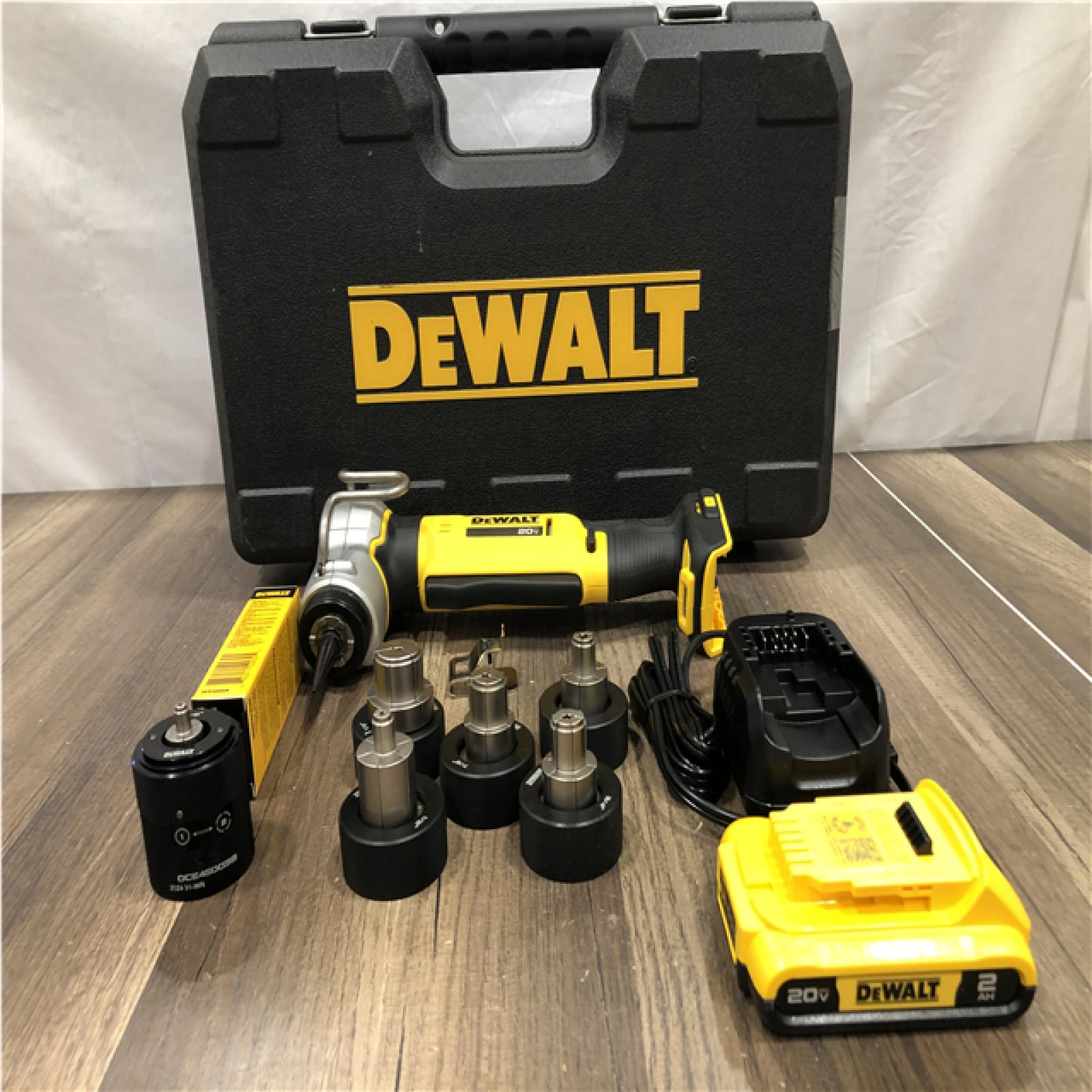 AS-IS DEWALT 20V MAX Lithium-Ion Copper Swage Tool Kit