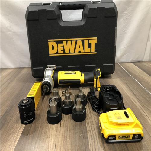 AS-IS DEWALT 20V MAX Lithium-Ion Copper Swage Tool Kit