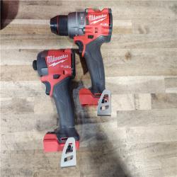 HOUSTON LOCATION - AS-IS Milwaukee FUEL 18V Lithium-Ion Brushless Cordless Hammer Drill and Impact Driver Combo Kit