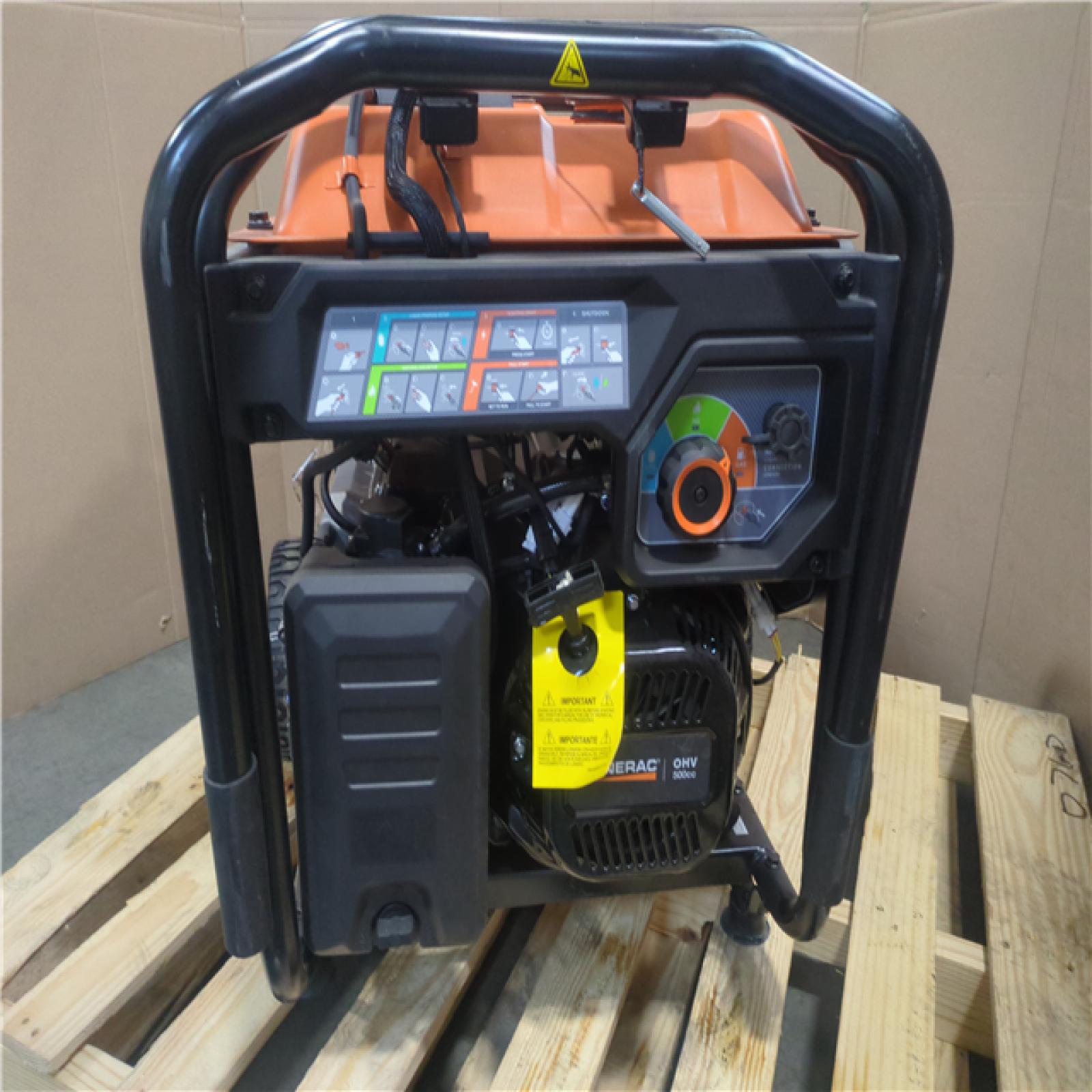 CALIFORNIA AS-IS GENERAC PORTABLE POWER GENERATOR