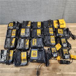 HOUSTON LOCATION - AS-IS DEWALT BATTERY CHARGER PACK QTY - 20