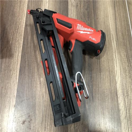 AS-IS Milwaukee FUEL 18-Volt Lithium-Ion Brushless Cordless Gen II 15-Gauge Angled Finish Nailer (Tool-Only)