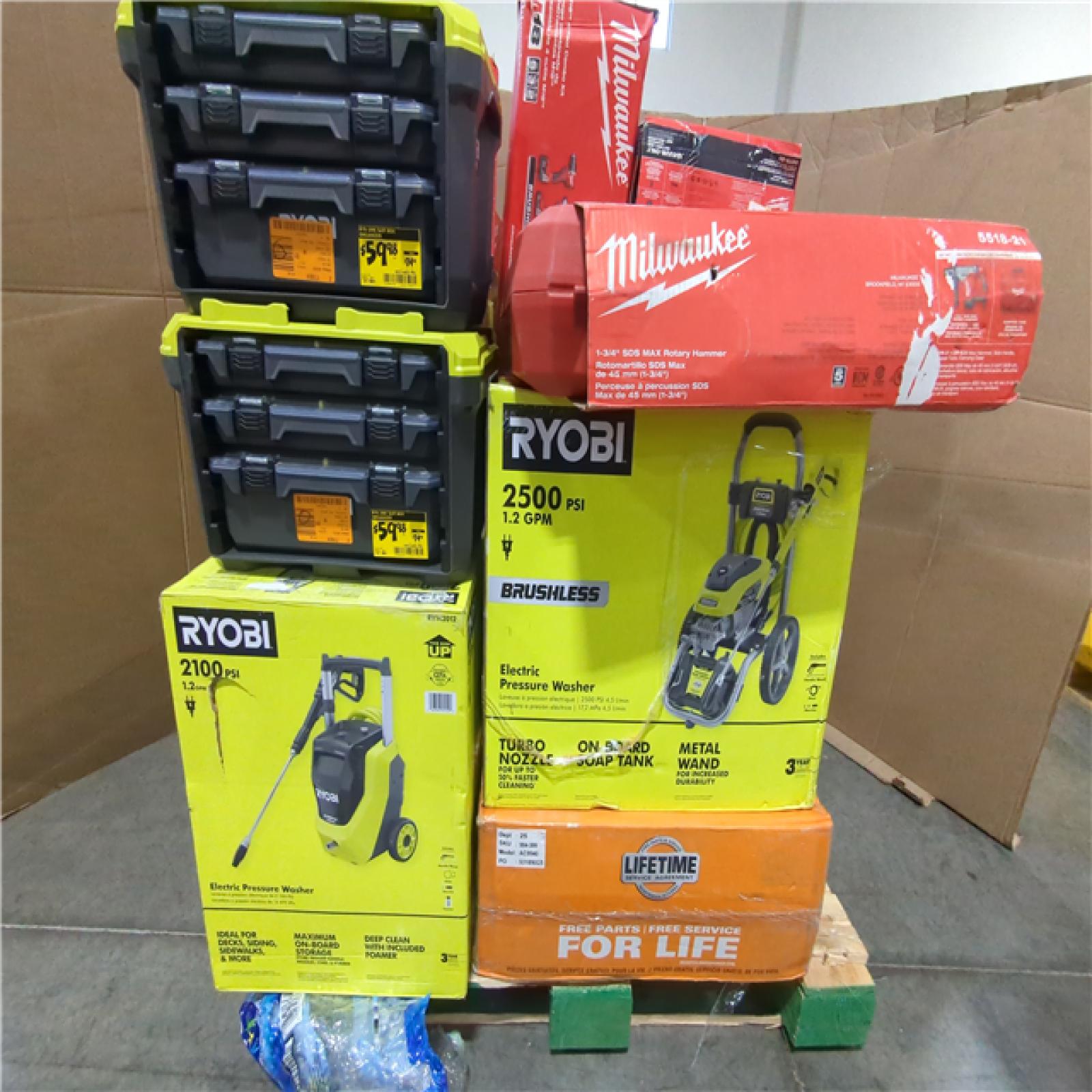 CALIFORNIA AS-IS TOOL PALLET