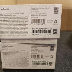 Phoenix AS-IS Google Nest Thermostat - Smart Programmable Wi-Fi Thermostat - (2-Pack)