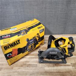 HOUSTON LOCATION - AS-IS DEWALT FLEXVOLT 60V MAX Cordless Brushless 7-1/4 in. Wormdrive Style Circular Saw (Tool Only)