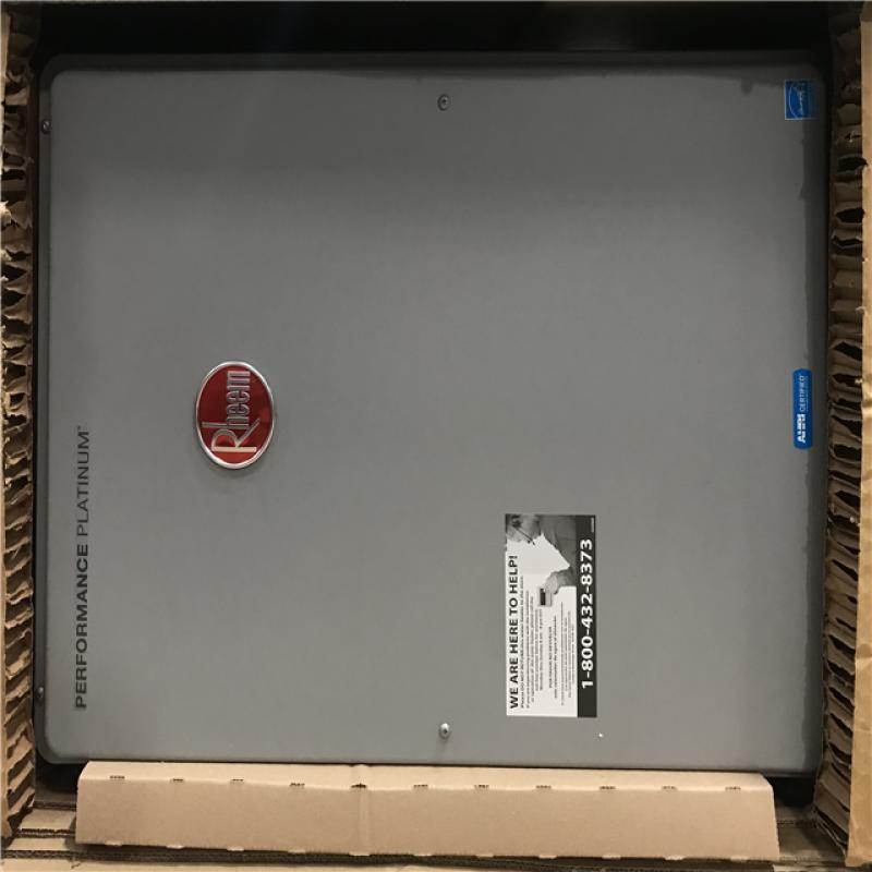 California AS-IS Rheem Performance Platinum 9.5 GPM Liquid Propane High  Efficiency Indoor Tankless Water Heater (