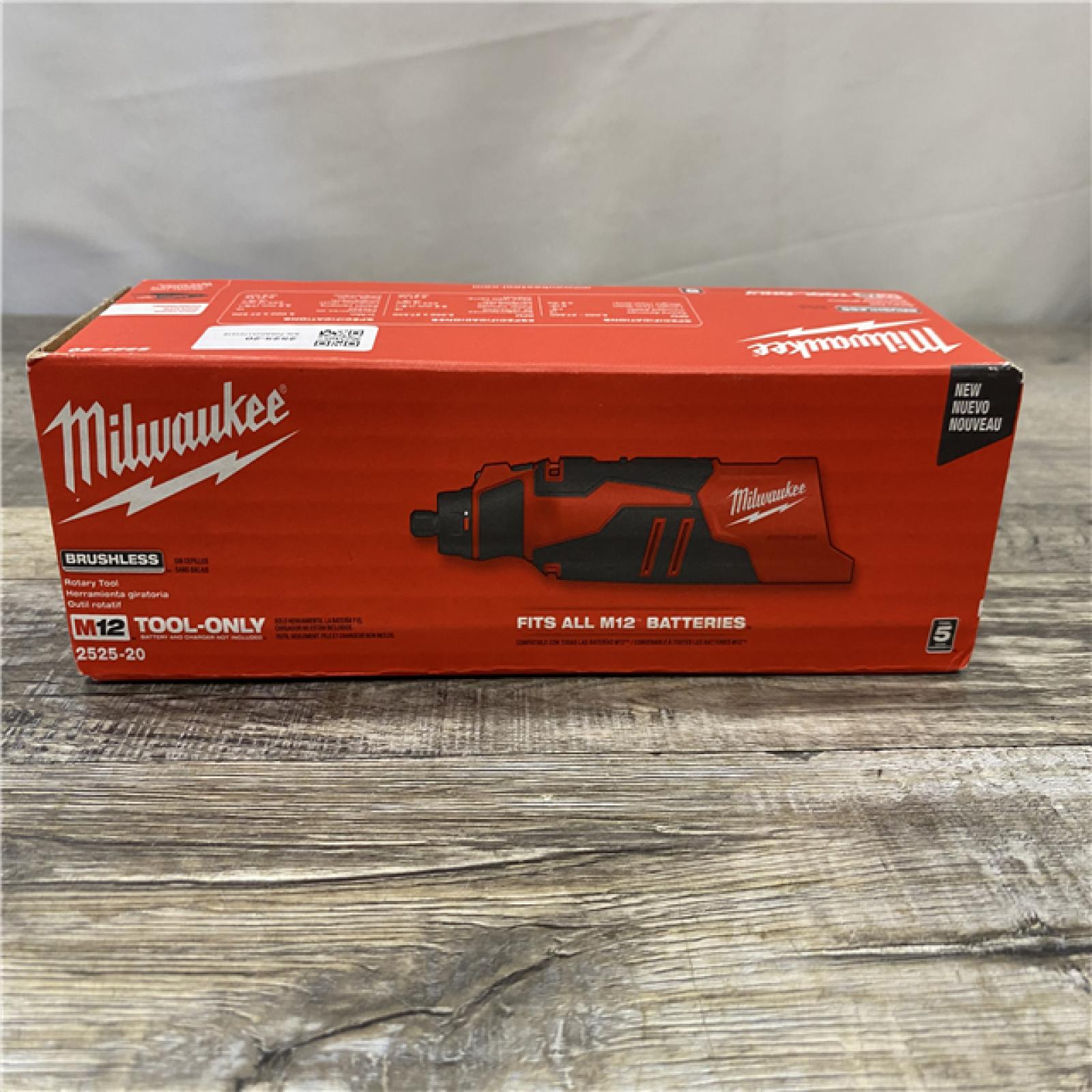 NEW - Milwaukee 12V Lithium-Ion Cordless Brushless Rotary Tool (Tool-Only)