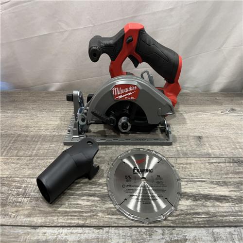 AS-IS Milwaukee FUEL 12V Lithium-Ion Brushless 5-3/8 in. Cordless Circular Saw (Tool-Only)