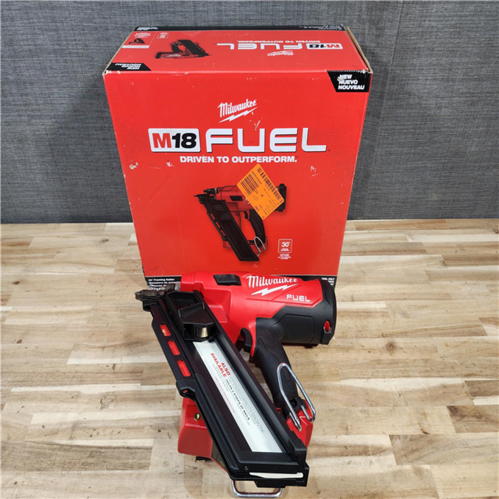 HOUSTON LOCATION - AS-IS Milwaukee FUEL 3-1/2 in. 18-Volt 30-Degree Lithium-Ion Brushless Cordless Framing Nailer (Tool-Only)
