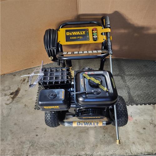 HOUSTON LOCATION - AS-IS (APPEARS LIKE NEW) DEWALT 4400 PSI 4.0 GPM Cold Water Gas Pressure Washer