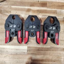 HOUSTON LOCATION - AS-IS MILWAUKEE 2674-22C M18 Short Throw Press Tool Kit with PEX Crimp Jaws