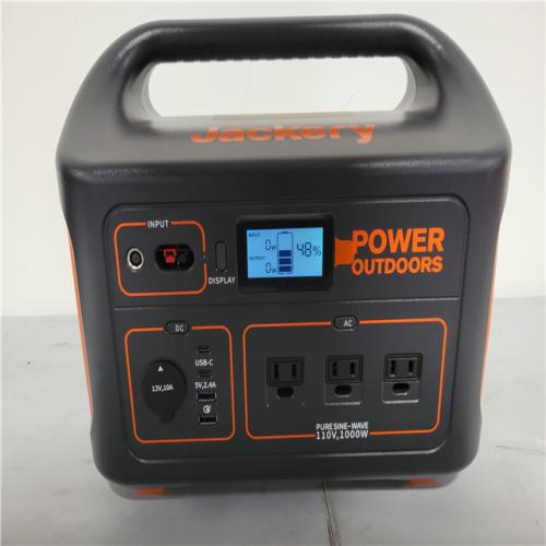 CALIFORNIA NEW JACKERY SOLAR GENERATOR