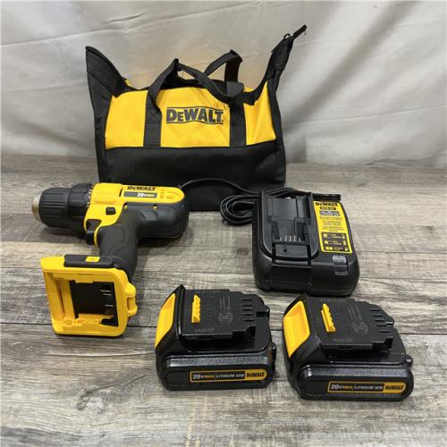 AS-IS DEWALT 20V MAX Cordless 1/2 in. Drill/Driver Kit