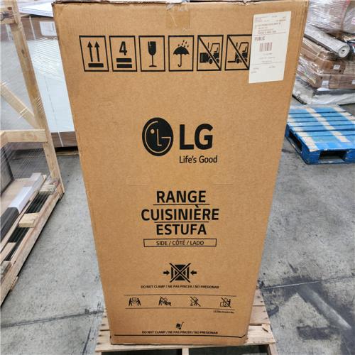 Phoenix Location NEW LG 30 in. 5.8 cu.ft. Smart Single Oven Gas Range with EasyClean, Wi-Fi Enabled in. Stainless Steel