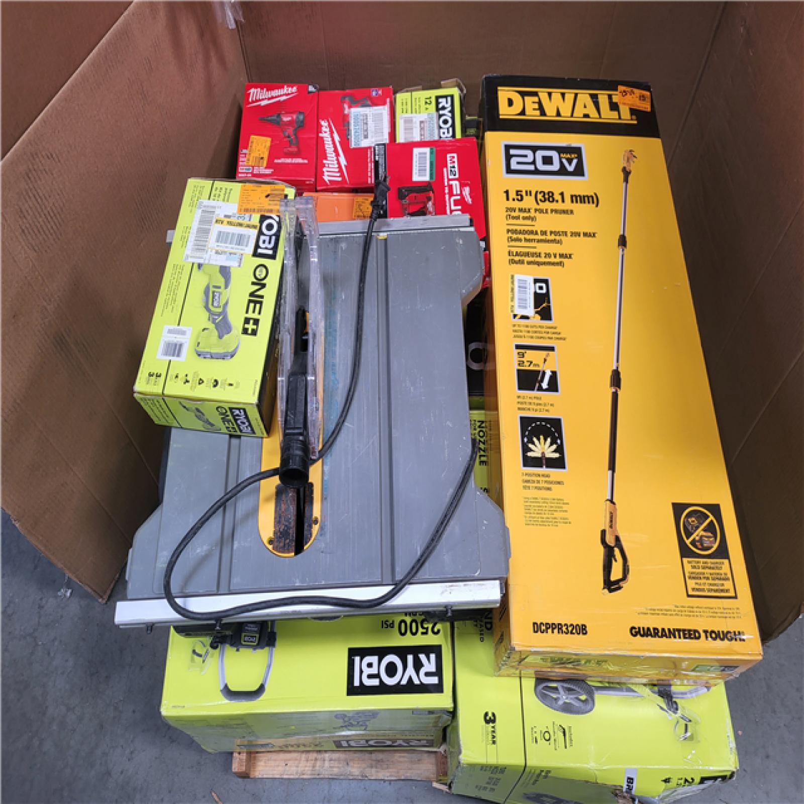 CALIFORNIA AS-IS TOOL PALLET