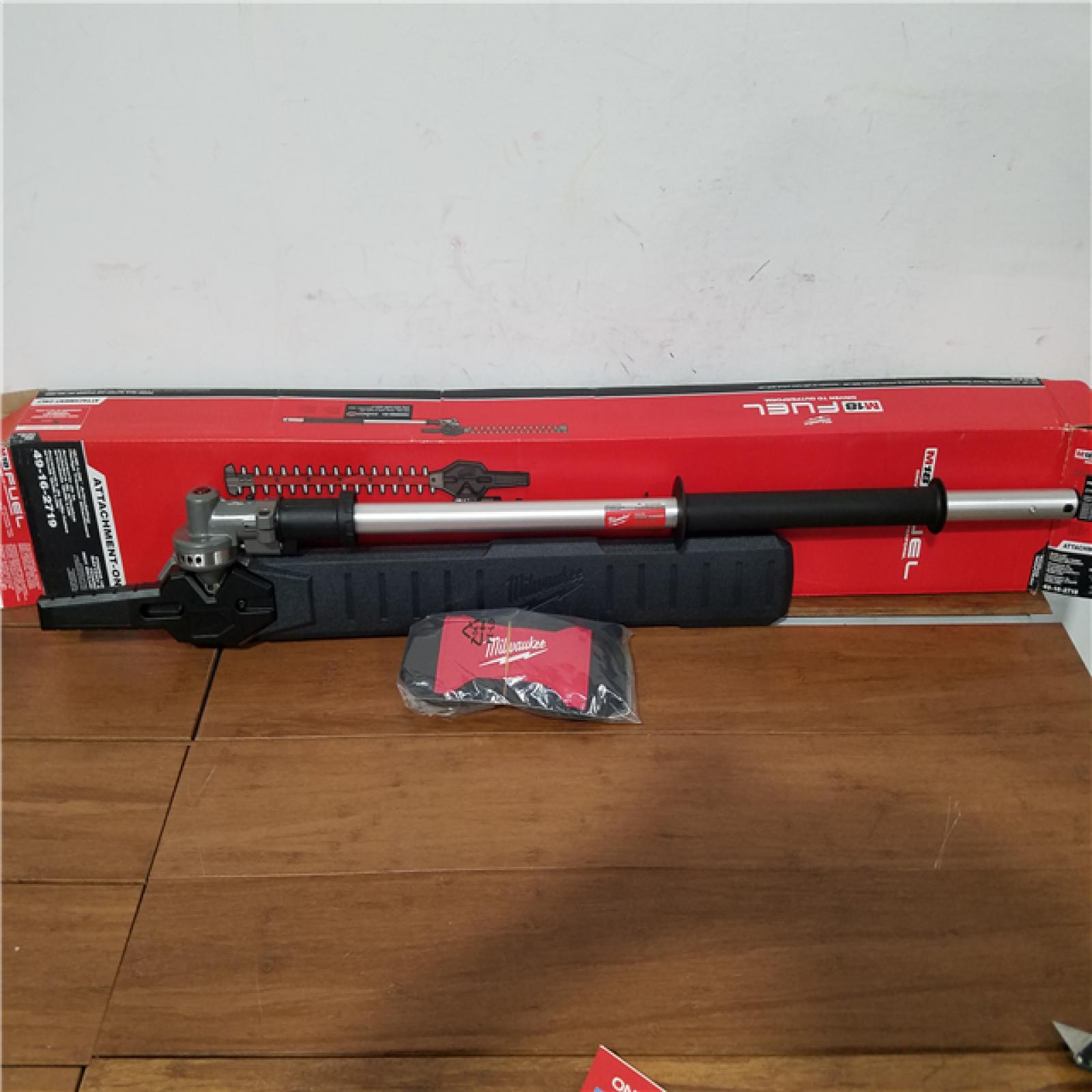 California NEW Milwaukee Quik-Lok Articulating Hedge Trimmer Attachment (Attachment Only)