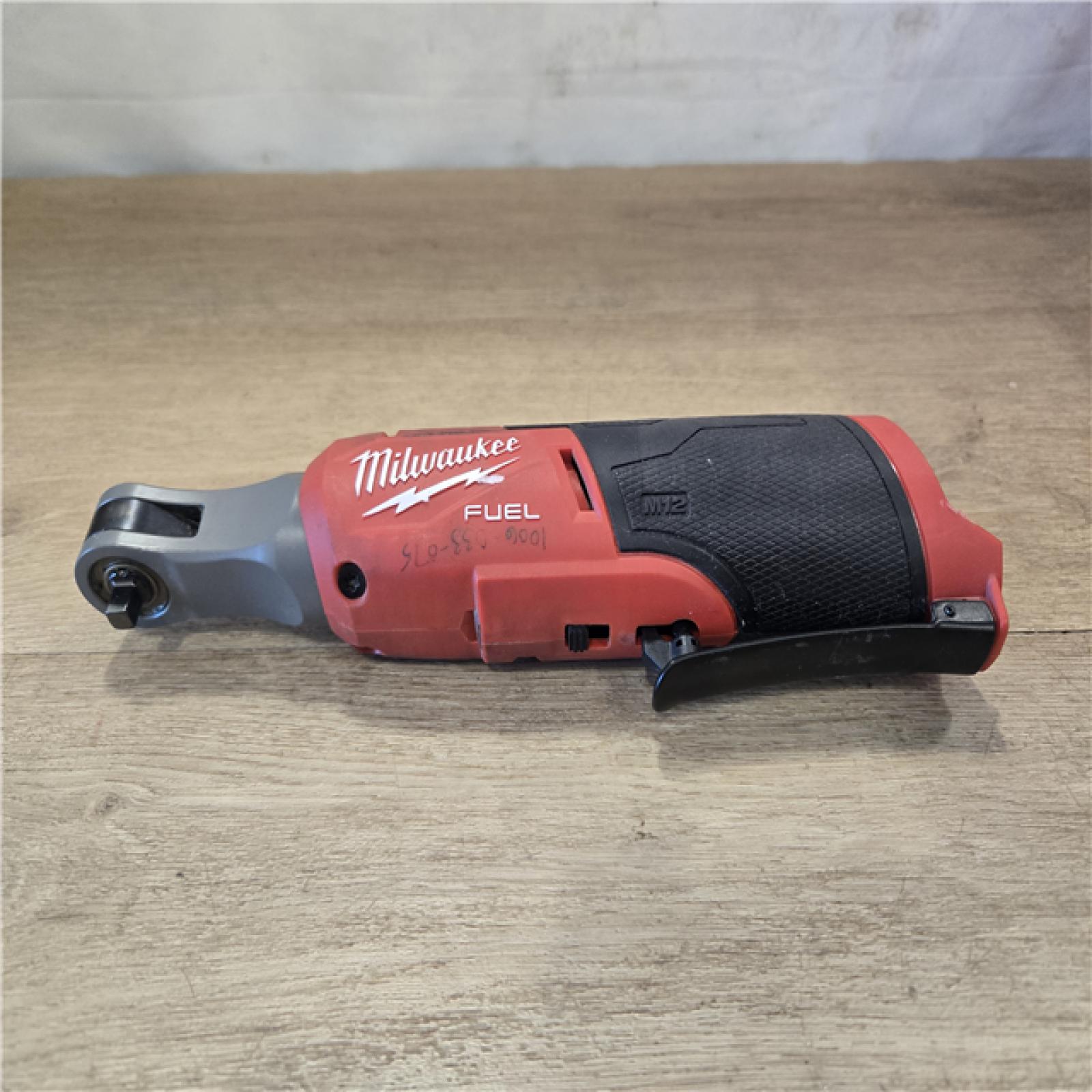 AS-IS Milwaukee FUEL 12V Cordless High Speed 1/4 in. Ratchet (Tool-Only)