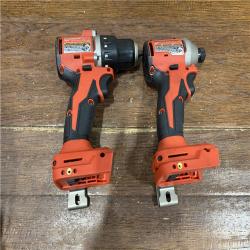 AS-IS Milwaukee M18 Compact Brushless 2-Tool Combo Kit