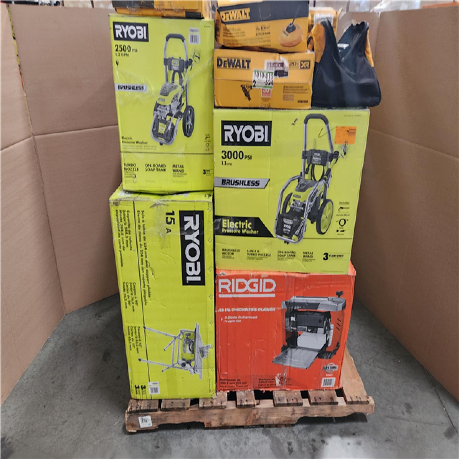 CALIFORNIA AS-IS TOOL PALLET