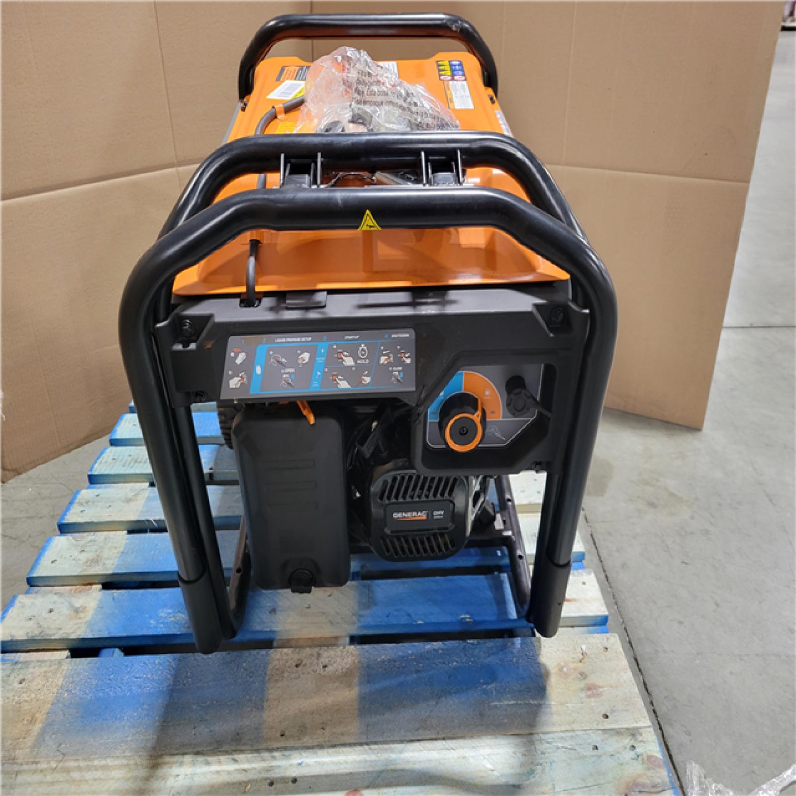 CALIFORNIA AS-IS GENERAC PORTABLE GENERATOR