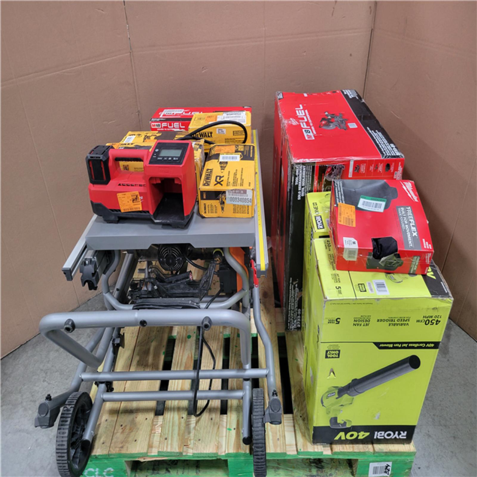CALIFORNIA AS-IS TOOL PALLET
