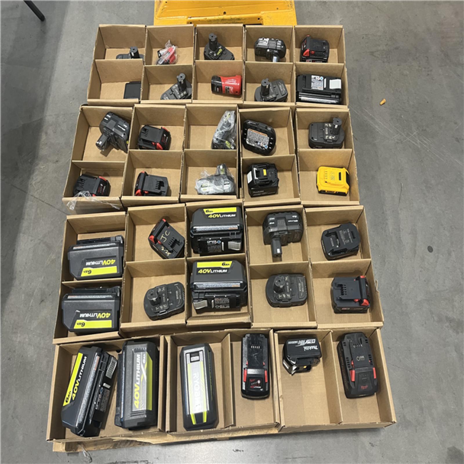 DALLAS LOCATION - AS-IS BATTERY PALLET