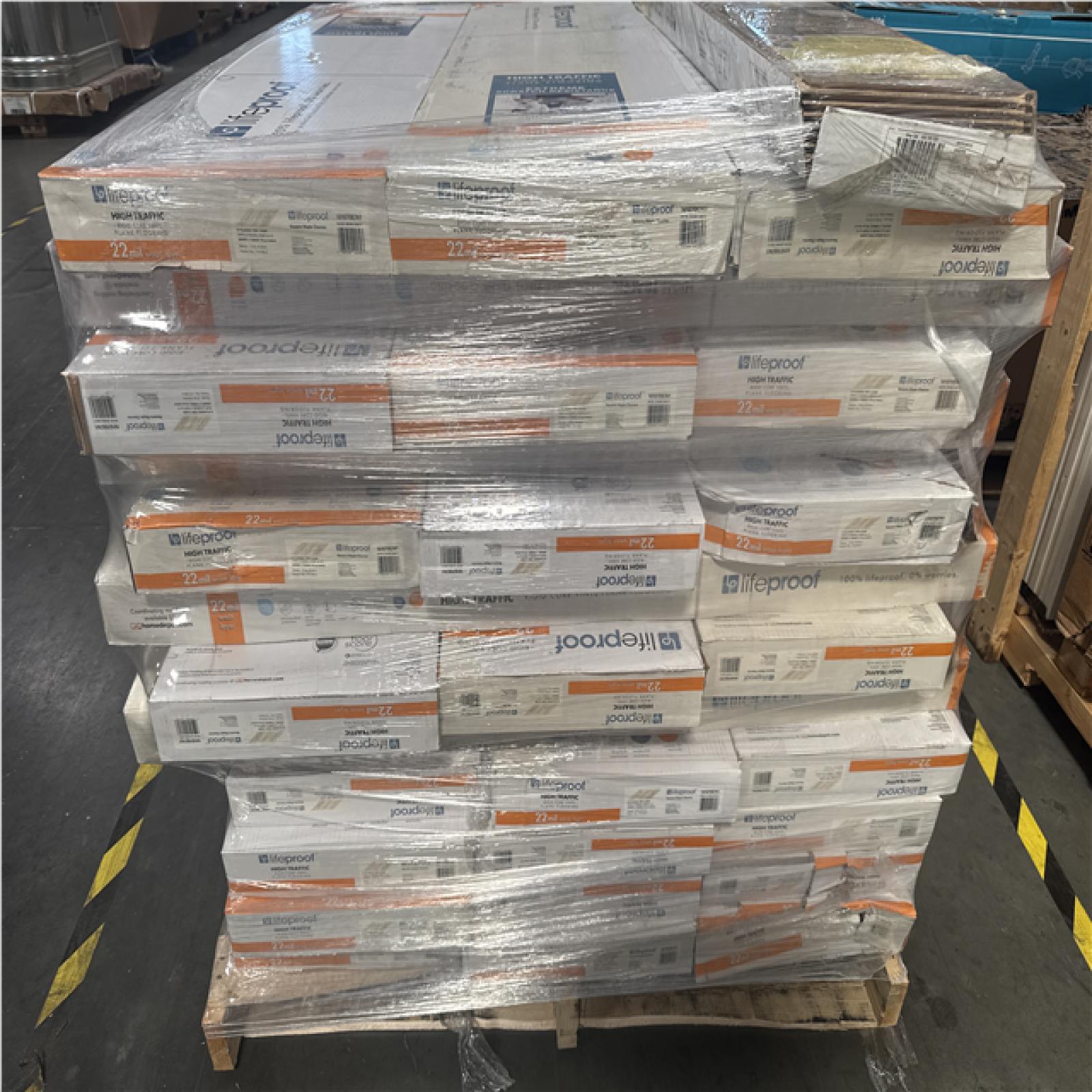 CALIFORNIA AS IS LIFEPROOF VINYL PLANK FLOORING