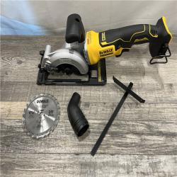 AS-IS DEWALT ATOMIC 20V MAX Cordless Brushless 4-1/2 in. Circular Saw (Tool Only)