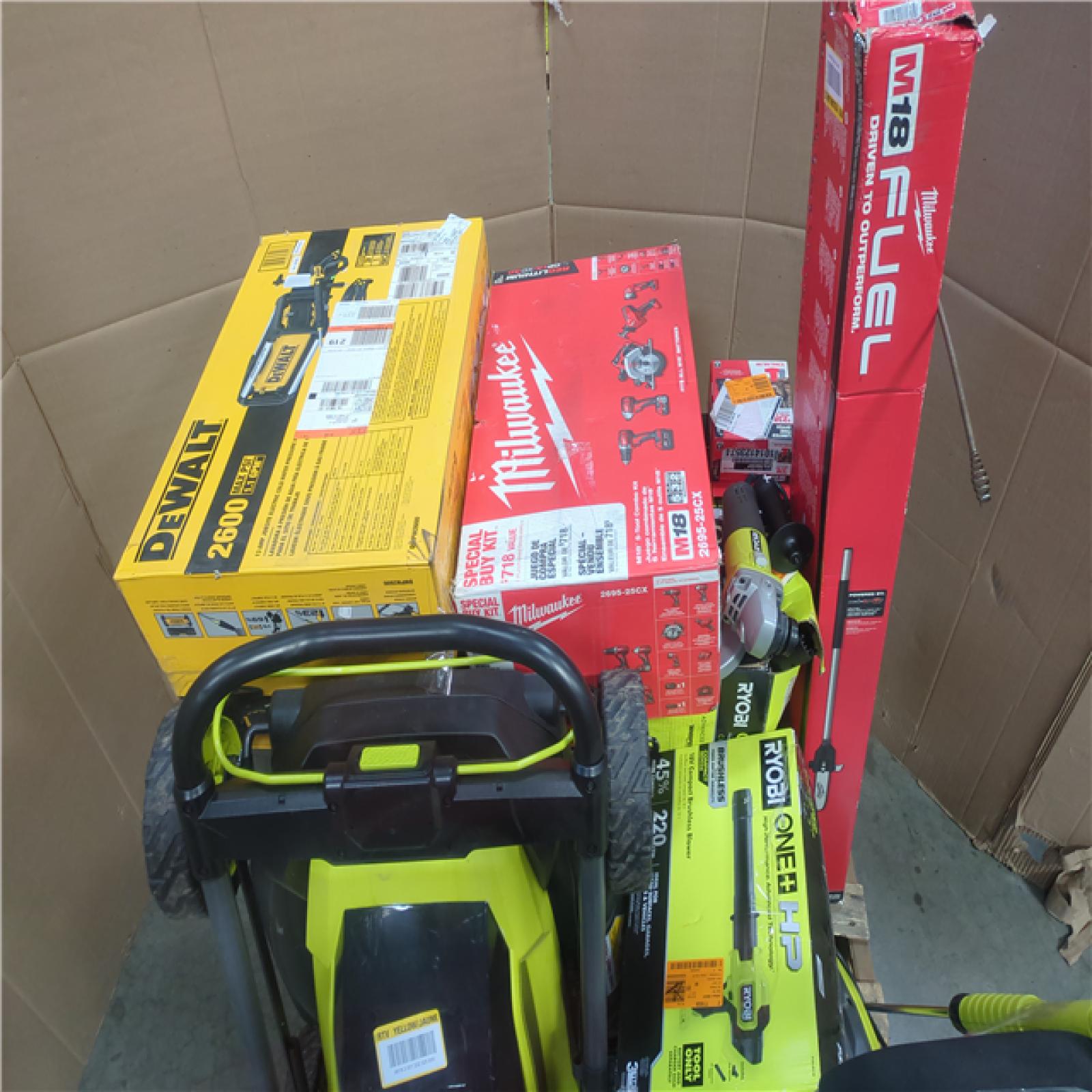 CALIFORNIA AS-IS TOOL PALLET