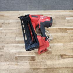 HOUSTON LOCATION - AS - IS Milwaukee FUEL 18-Volt Lithium-Ion Brushless Cordless Gen II 16-Gauge Angled Finish Nailer (Tool-Only)