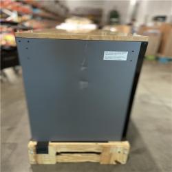 DALLAS LOCATION - Husky Heavy Duty 61 in. W x 23 in. D 15-Drawer Matte Gray Mobile Workbench Cabinet with Solid Wood Top