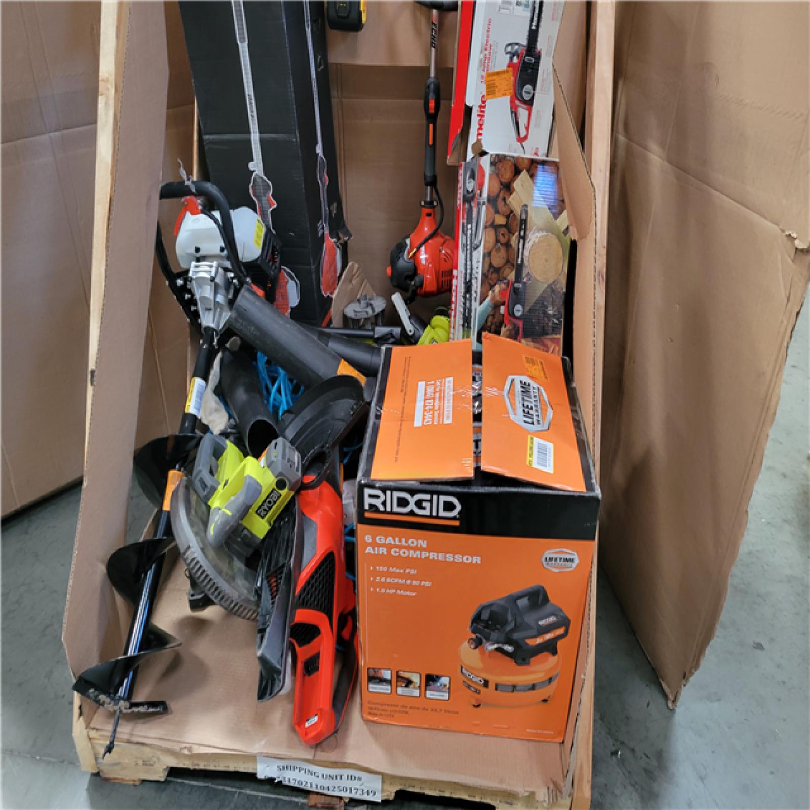 CALIFORNIA AS-IS OUTDOOR POWER EQUIPMENT