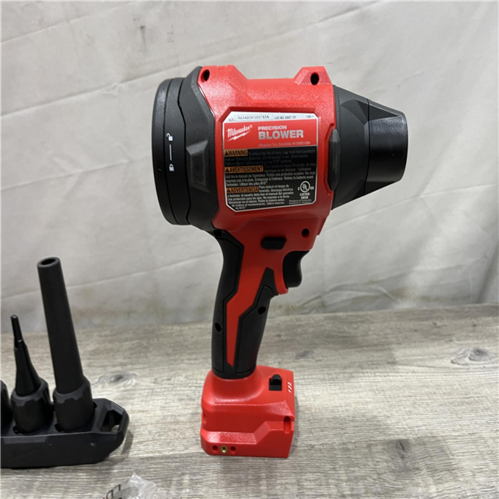 AS-IS Milwaukee 18V Lithium-Ion 570 MPH Brushless Cordless Precision Blower (Tool-Only)
