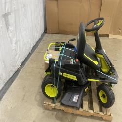Houston Location - AS-IS Tool Pallet RYOBI 80V HP R1 30 IN SIT DOWN MOWER