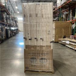 DALLAS LOCATION - 36 in. x 80 in. LH2P Sqtop Hollow Core White Primed Composite Smooth Single Prehung Interior Door w/356 Casing Blk-Hinge PALLET-(5 UNITS)