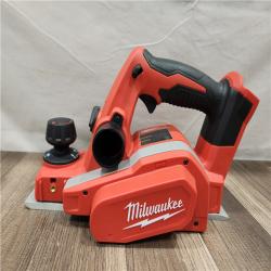 AS-IS- Milwaukee M18 18-Volt Lithium-Ion Cordless 3-1/4 in. Planer (Tool-Only)
