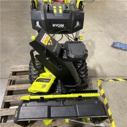 Dallas Location - As-Is RYOBI 40V HP Brushless Whisper Series 24 Snow Blower - (4) 6 Ah Batteries & Charger