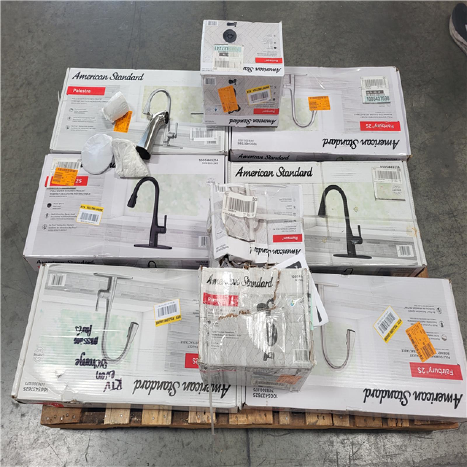 CALIFORNIA AS-IS AMERICAN STANDARD FAUCETS