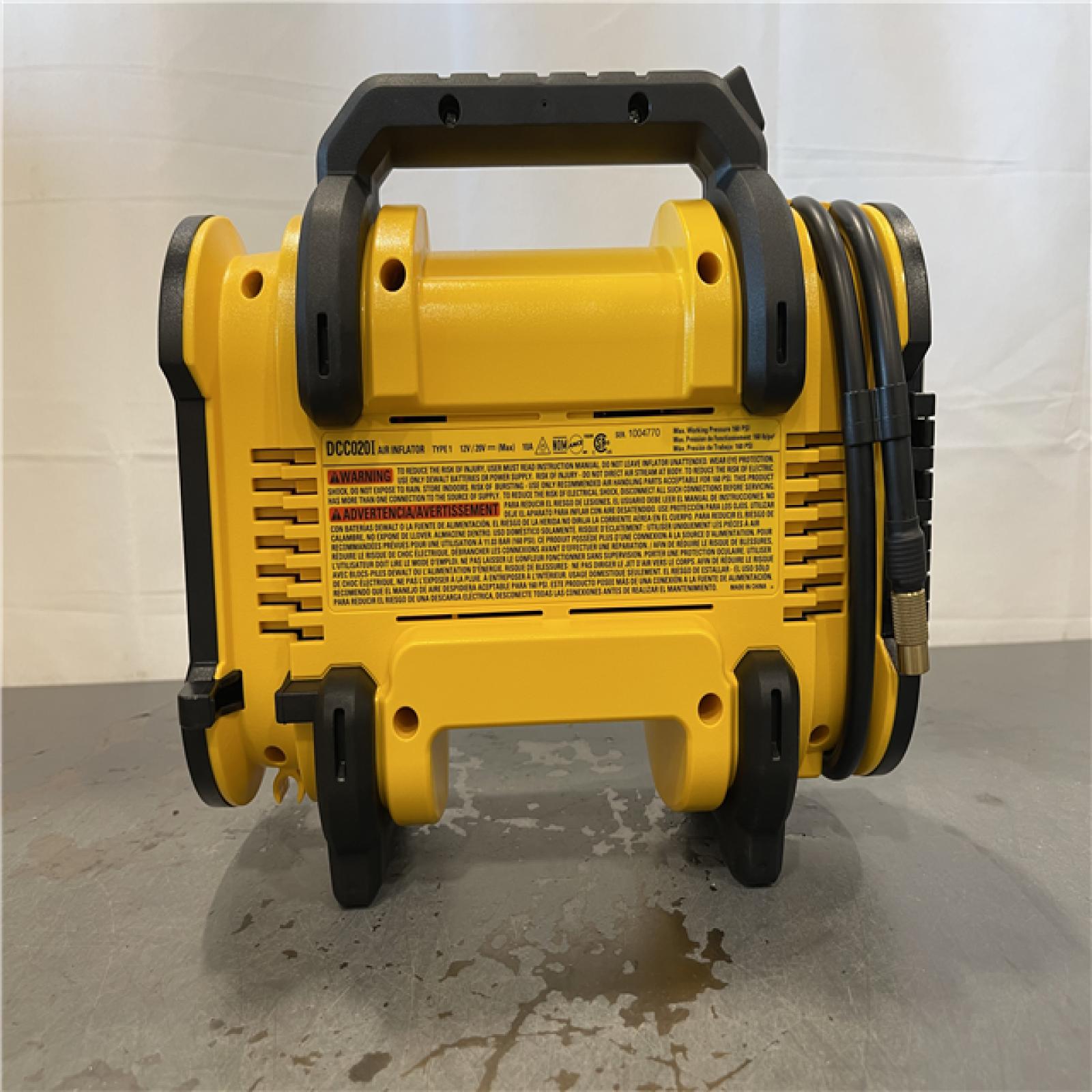 AS-IS - DEWALT 20V MAX Cordless Electric Portable Inflator