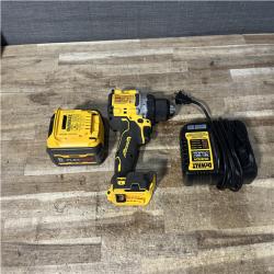 Houston Location AS-IS DEWALT 20V MAX XR Lithium-Ion Brushless Cordless 1/2 in. Drill/Driver Kit
