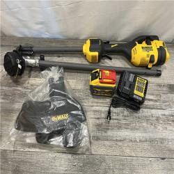 AS-IS DEWALT FLEXVOLT 60V MAX 17 in. Cordless Battery Powered Attachment Capable Trimmer Kit