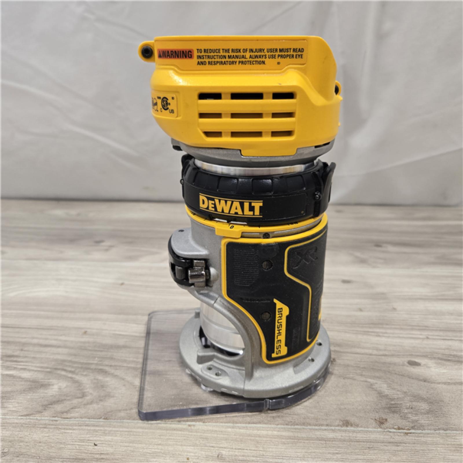 AS-IS Dewalt 20V MAX XR Cordless Compact Router (Tool Only)