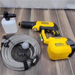 AS-IS   DEWALT FLEXVOLT 60V MAX 1000 PSI 1.0 GPM Cold Water Cordless Battery Power Cleaner (Tool Only)