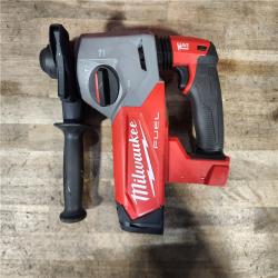 HOUSTON LOCATION - AS-IS Milwaukee M18 FUEL 18V Lithium-Ion Brushless Cordless 1 in. SDS-Plus Rotary Hammer (Tool-Only)