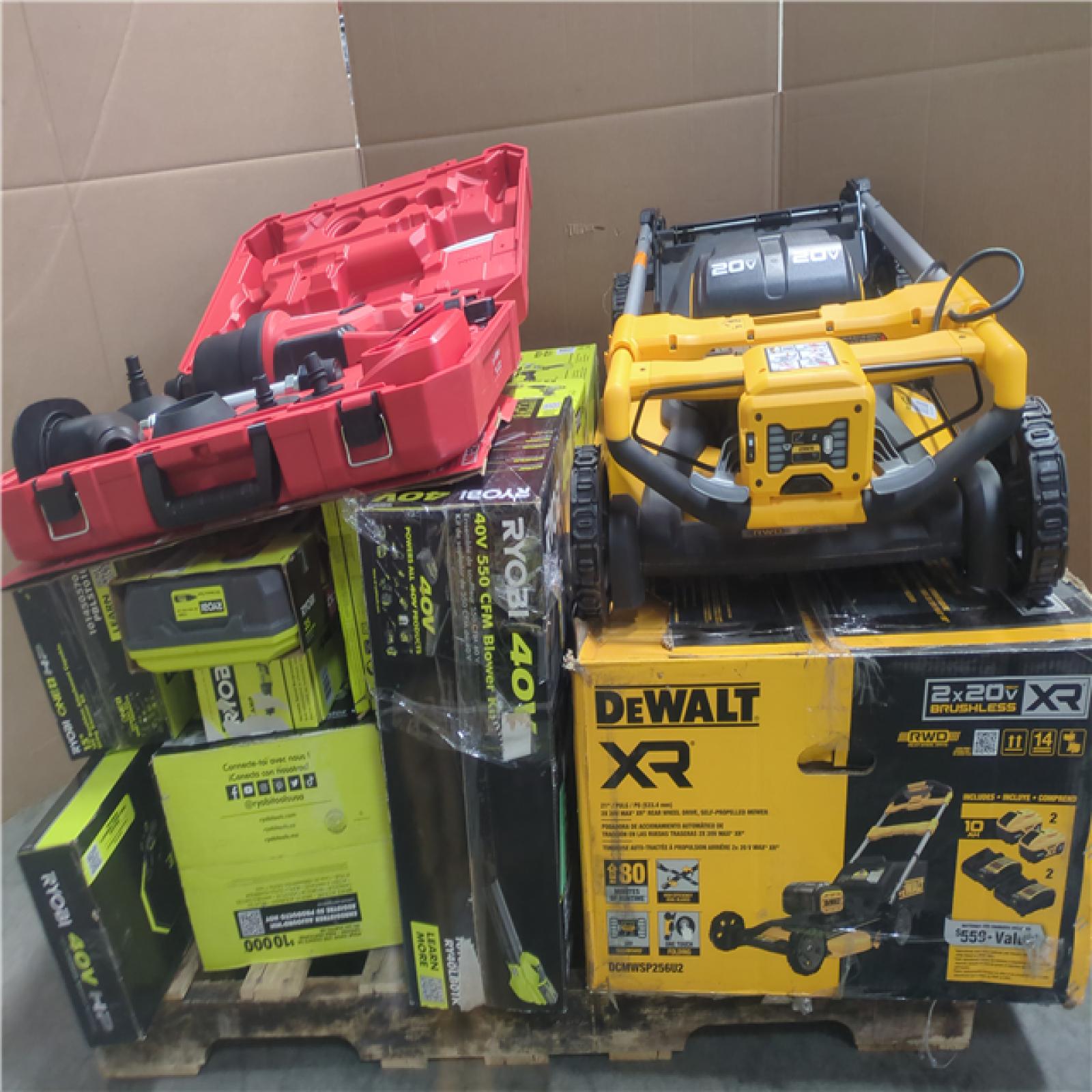 CALIFORNIA AS-IS TOOL PALLET