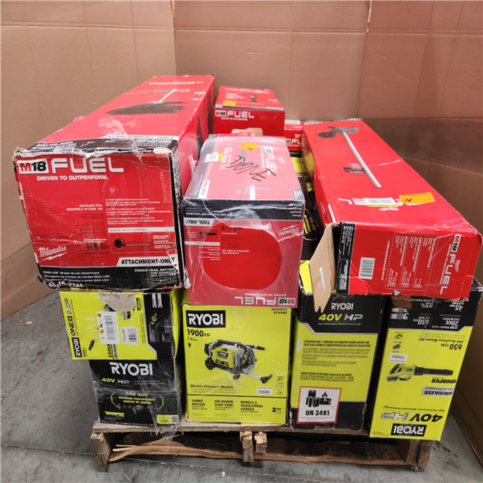 CALIFORNIA AS-IS TOOL PALLET