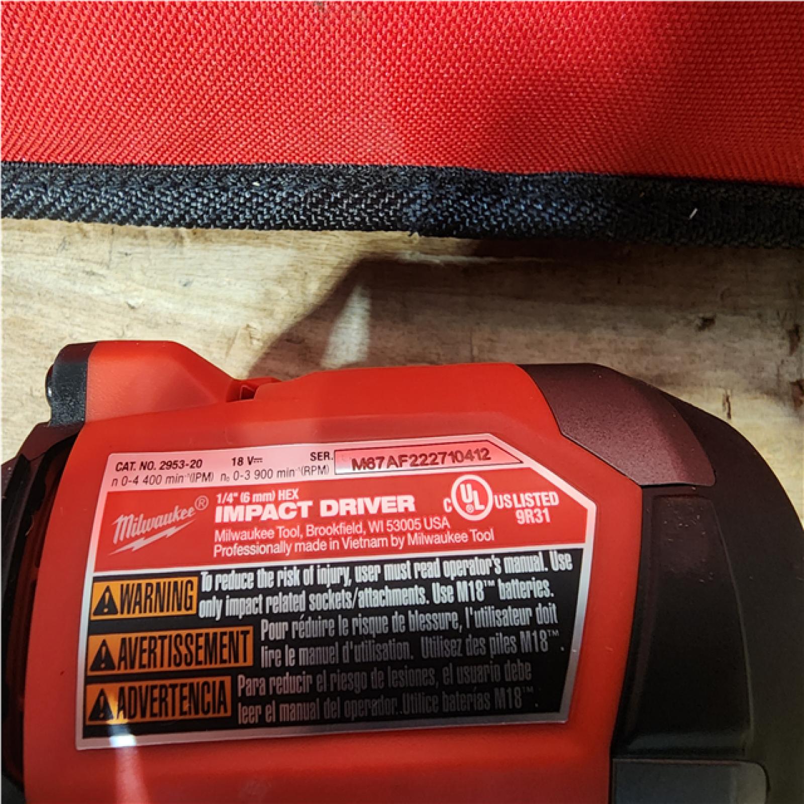 Houston Location AS-IS Milwaukee FUEL Impact Driver